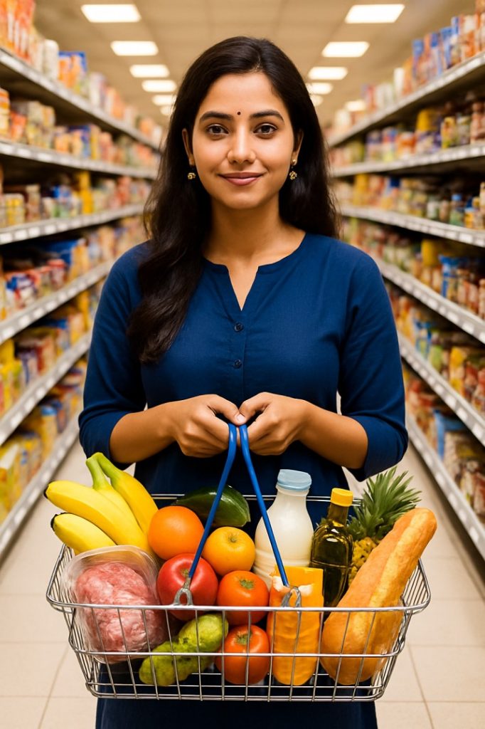 Home delivery grocery shop in Ottappalam